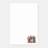 Christmas Pug Dogs Post-it® Notes (Voorkant)