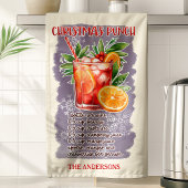 Christmas Punch Holiday Cocktail Recept Aangepast Theedoek