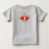 Christmas Puppy Gingerbread Naam Letter H Jongen (Achterkant)