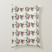 **CHRISTMAS PUPPY** PILLOW MET "RODE" ACHTERZIJDE ACCENT KUSSEN (Voorkant(Verticaal))