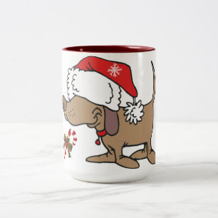****CHRISTMAS PUPPY VOOR U*** TWEEKLEURIGE KOFFIEMOK