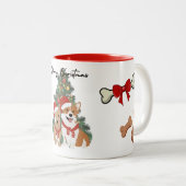 Christmas Pups Vakantie Mok (Voorkant rechts)