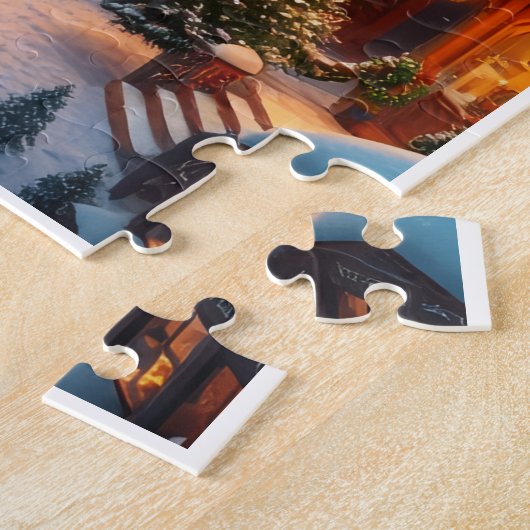  Christmas puzzle gift Legpuzzel (Zijkant)