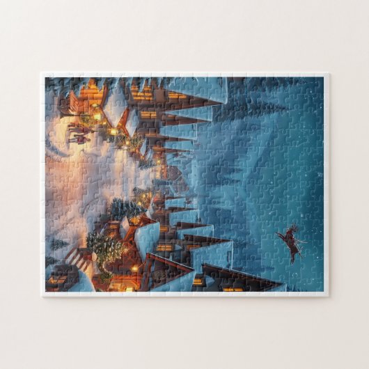  Christmas puzzle gift Legpuzzel (Horizontaal)