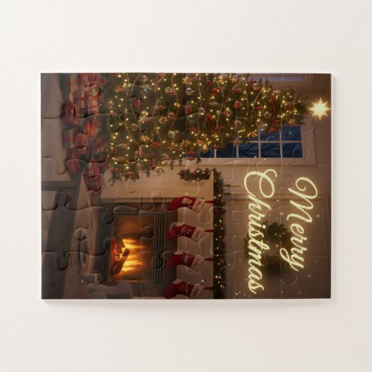 christmas puzzle set 1 legpuzzel (Horizontaal)