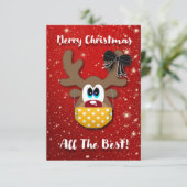 CHRISTMAS QUARENTINE LOCKDOWN -JAILMATECARDS BEDANKKAART (Staand voorkant)