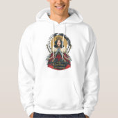 Christmas Queen in Her element Hoodie (Voorkant)