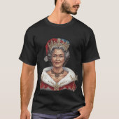 Christmas Queen in her Element T-shirt (Voorkant)
