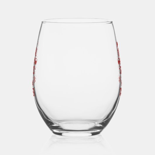 Christmas quote funny party spirits taster wijnglas zonder voet (Links)