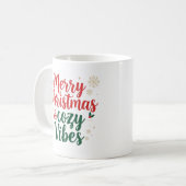 Christmas Quote Mug , Holiday Gift Mug Koffiemok (Voorkant links)