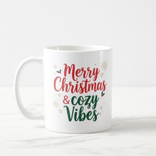 Christmas Quote Mug , Holiday Gift Mug Koffiemok (Links)