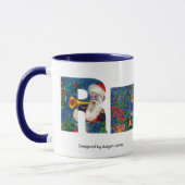 CHRISTMAS R LETTER/SANTA CLAUS BUGLER MONOGRAM MOK (Links)