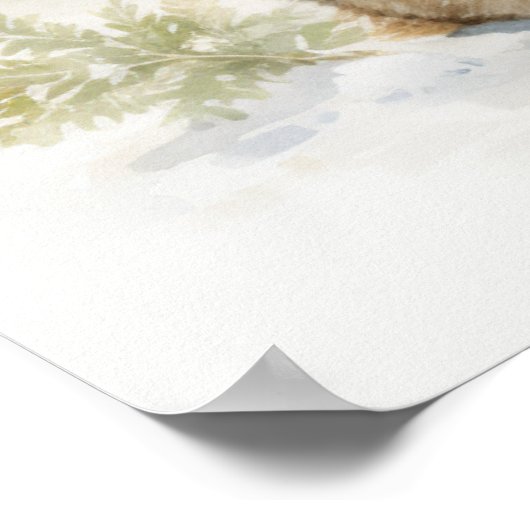 Christmas Rabbit Poster (Hoek)