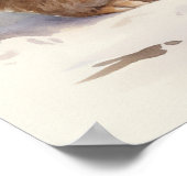 Christmas Rabbit Poster (Hoek)