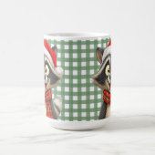 Christmas Raccoon Koffiemok (Center)