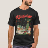 Christmas Radiology Tech Funny Gingerbread Man Rad T-shirt (Voorkant)