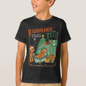 Christmas Radiology Tech Funny Gingerbread Man Rad T-shirt (Voorkant)