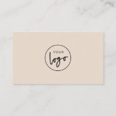 Christmas Raffle Winter Snow Company Logo Ticket (Achterkant)