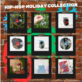 Christmas Rappin' Red Cadeaupapier