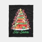 Christmas Reading 67 Six Seven Meme Teacher Book L Fleece Deken (Voorkant)