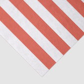 Christmas Red and White Striped Tissuepapier (Detail)