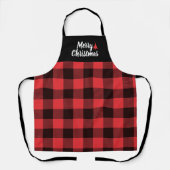 Christmas Red Buffalo Schort (Voorkant)