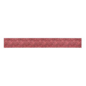 Christmas Red Faux Glitter Holiday Grosgrain Lint (Voorkant)