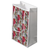 CHRISTMAS Red Kardinaal Klein Cadeauzakje (Achterkant Gekanteld)