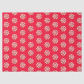 Christmas red tissue paper tissuepapier (Voorkant)