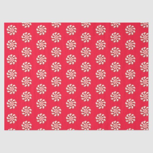 Christmas red tissue paper tissuepapier (Voorkant)