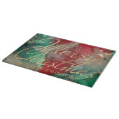 Christmas Reds Greens Golds Snijplank (Hoek)