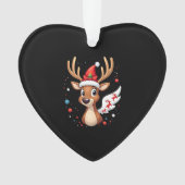 christmas Reindeer (5) Ornament (voorkant)