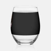 christmas Reindeer (5) Wijnglas Zonder Voet (Links)