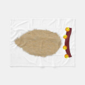Christmas Reindeer Costume  Fleece Deken (Voorkant (Horizontaal))