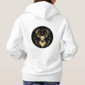 Christmas Reindeer Hoodie (Achterkant)