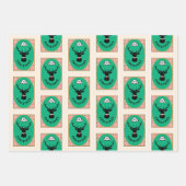 Christmas Reindeer  Inpakpapier Vel (Voorkant 3)