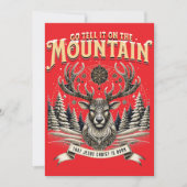 Christmas Reindeer Kaart (Voorkant)