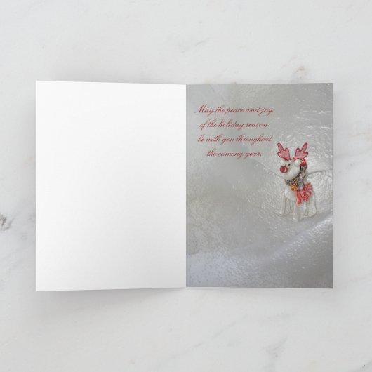 Christmas Reindeer Kaart van Janz (Binnen)