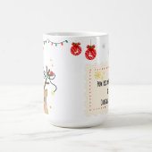 Christmas Reindeer – Powered by Hot Cocoa & Cheer Koffiemok (Center)