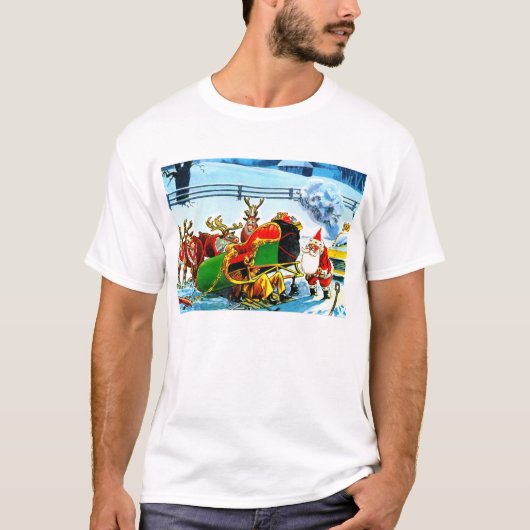 CHRISTMAS REINDEER T-SHIRT (Voorkant)
