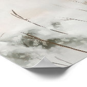 Christmas Reindeer Wall Art Poster (Hoek)