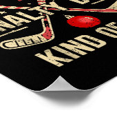 Christmas Retro Feels Like A Penalty Box Kind Of D Poster (Hoek)