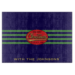 Christmas Retro Snijplank