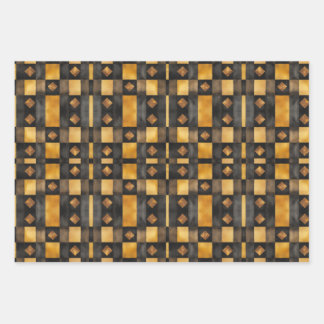 Christmas Retro Vinage Style Inpakpapier Vel