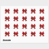 Christmas Ribbon Stickers (Vel)