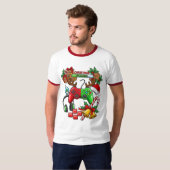Christmas Ringer T-Shirt (Voorkant volledig)