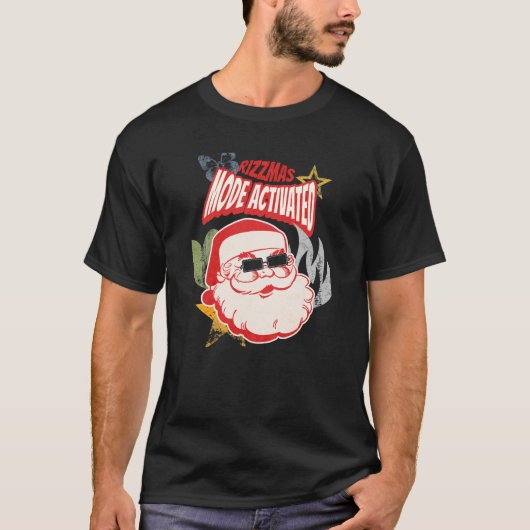 Christmas Rizz Meme Rizzmas Spirit Classic T-Shirt (Voorkant)