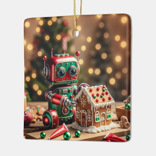 Christmas Robot Ornament (Links)