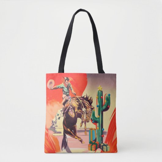 Christmas Rodeo Tote Bag (Voorkant)