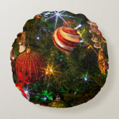 Christmas  rond kussen (Voorkant)
